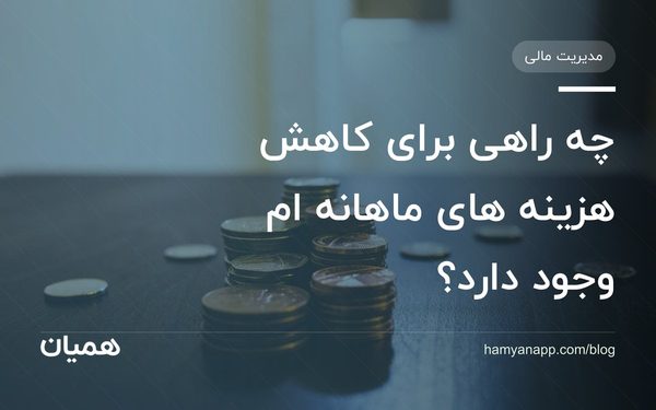 چه راهی برای کاهش هزینه های ماهانه ام وجود دارد؟